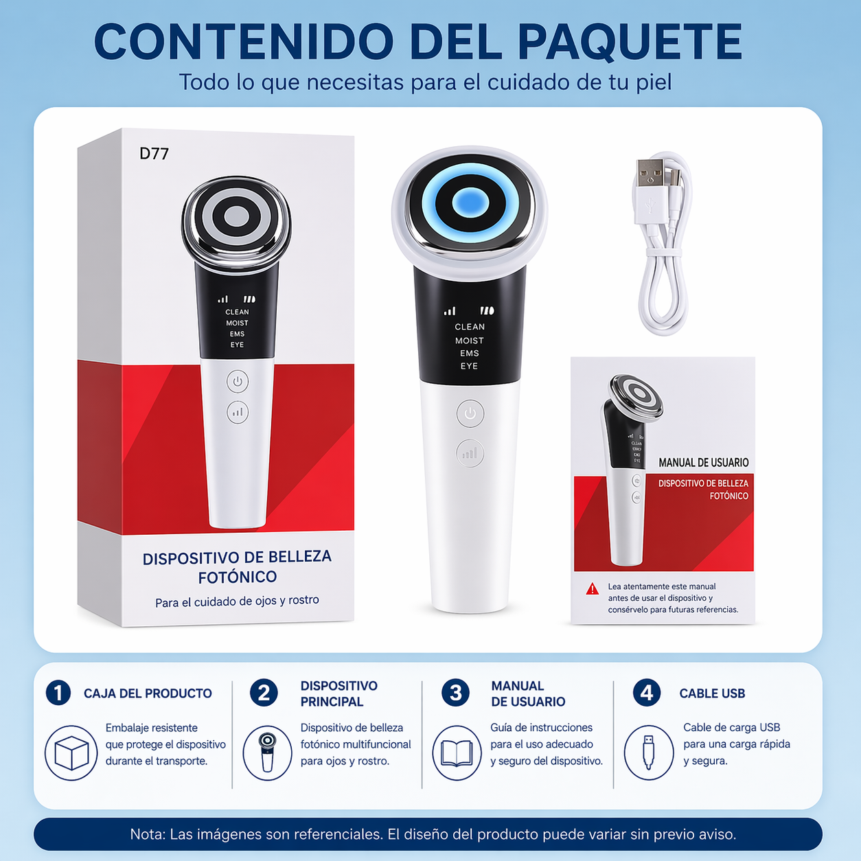 Appareil de levage de la peau du visage PA